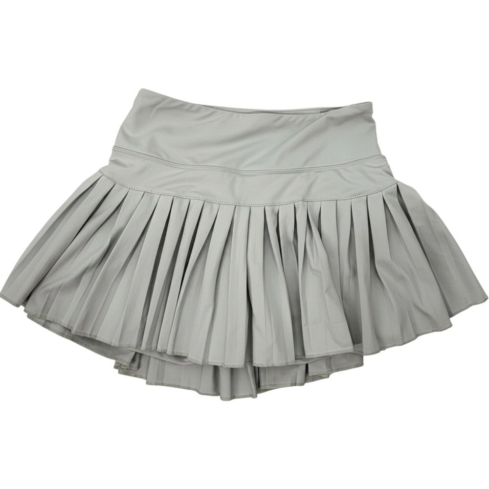 Goldhinge Pleated Tennis Skort Womens Small Sage Green Athletic Golf Skort
